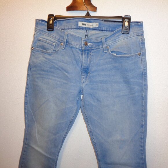 Levi's Junior's 524 Bootcut Jeans Size 11 M - Picture 6 of 10